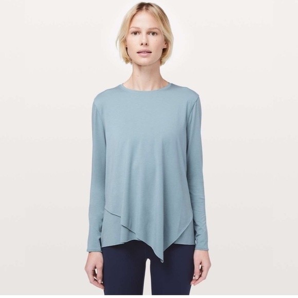 NWT LULULEMON Sweetest Day Swiftly Tech Asymmetrical Long Sleeve Athletic Top - Picture 1 of 5